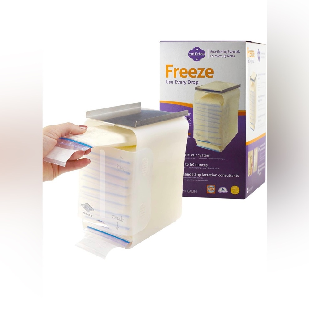 Fairhaven Health Milkies Freeze Organizer for Breast Milk Storage Bags